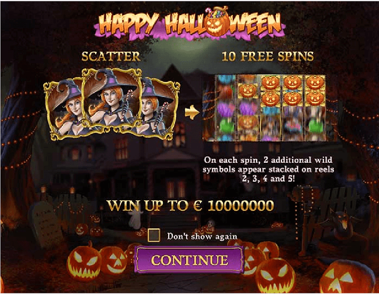happy halloween big screenshot