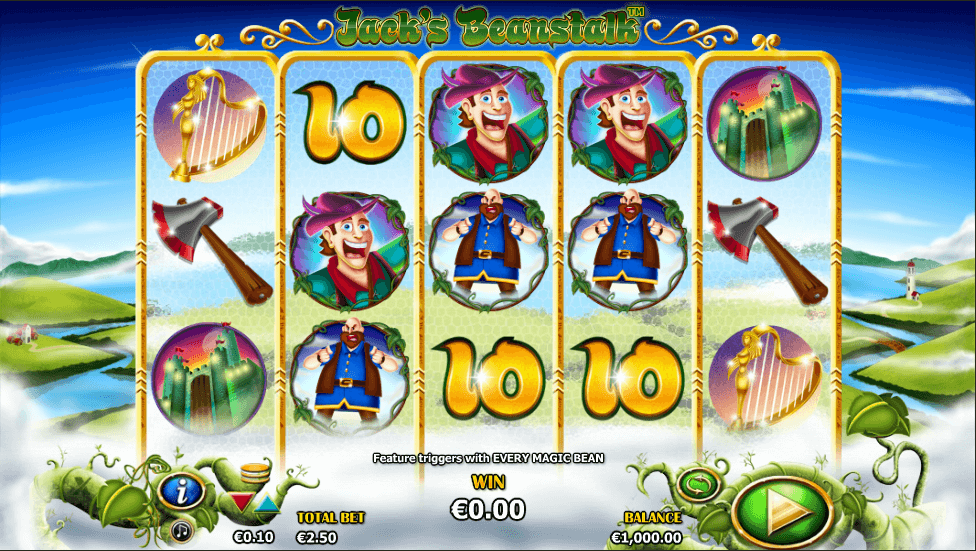 Jacks Beanstalk Slot screenshot