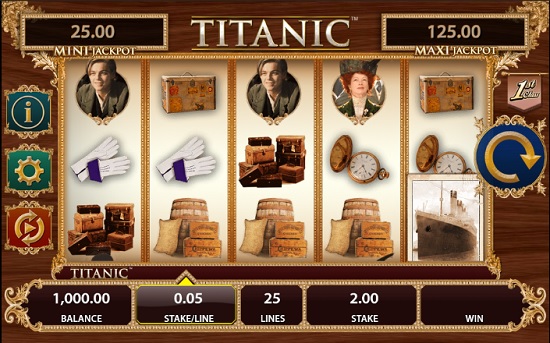 titanic slot screenshot big